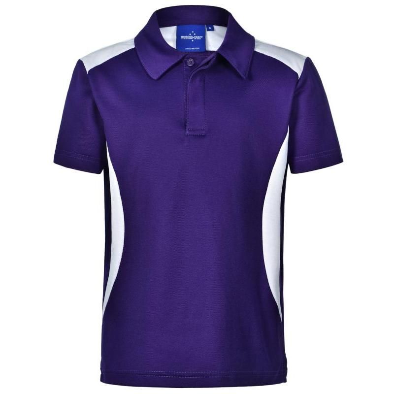 Purple / White