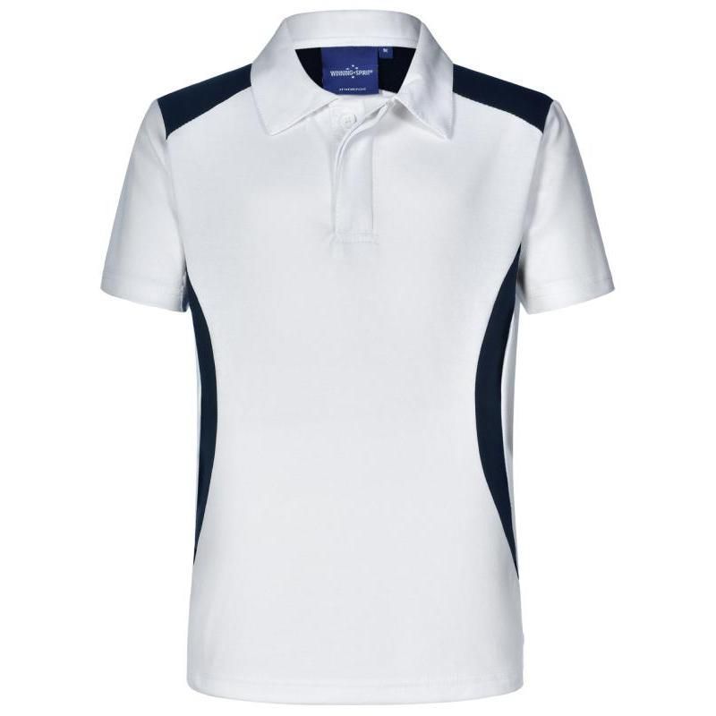 White / Navy