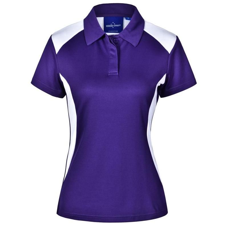 Purple / White