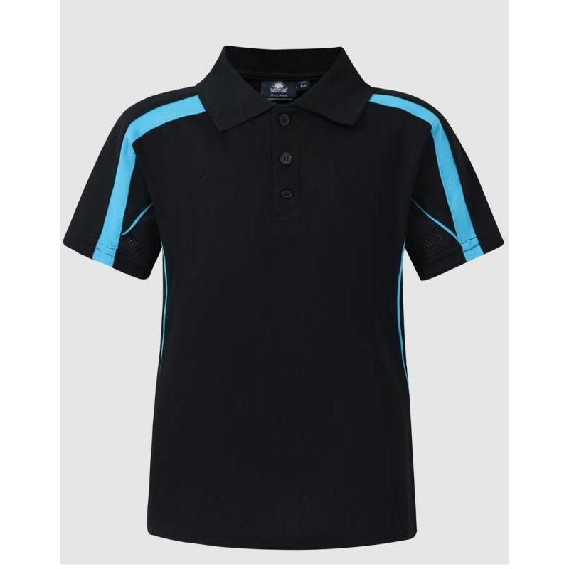 Black / Aqua Blue