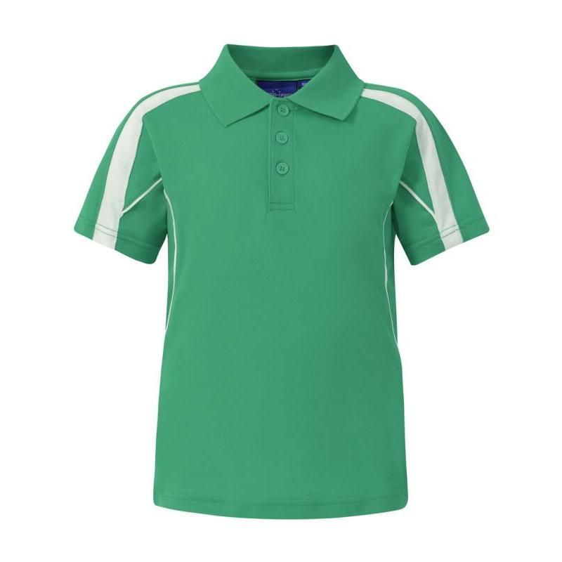Emerald Green / White