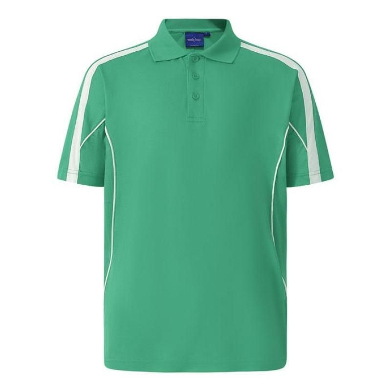 Emerald Green / White