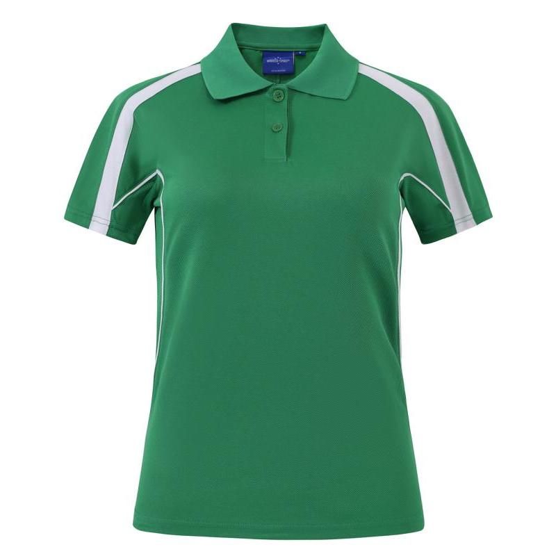 Emerald Green / White