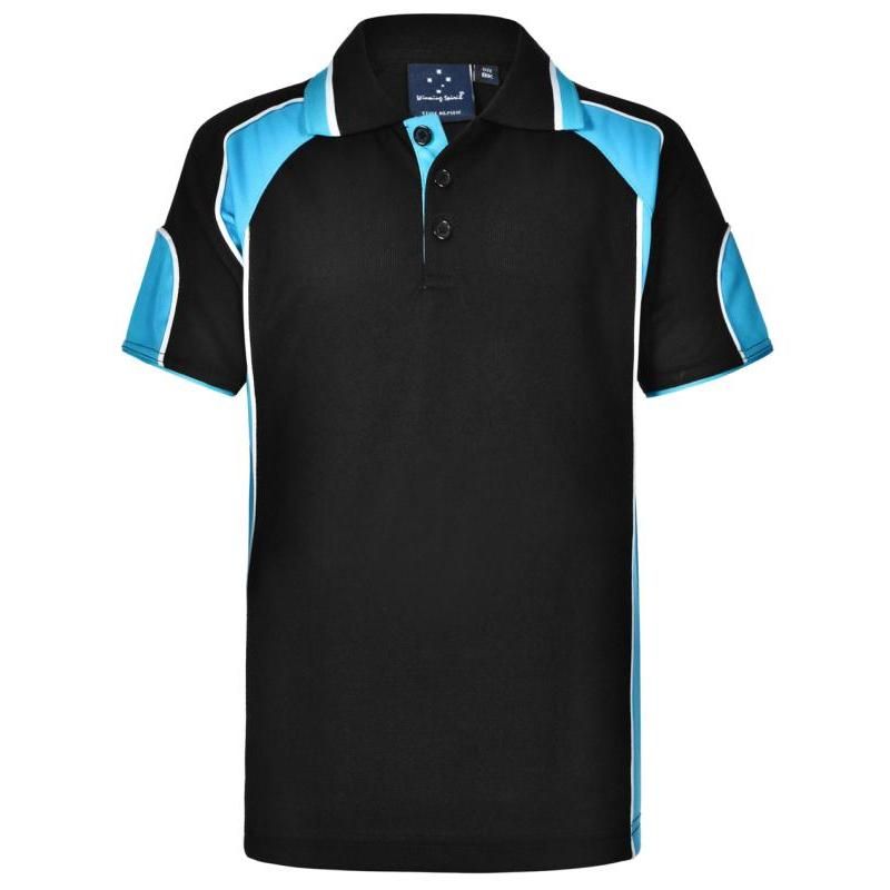Black / Aqua Blue