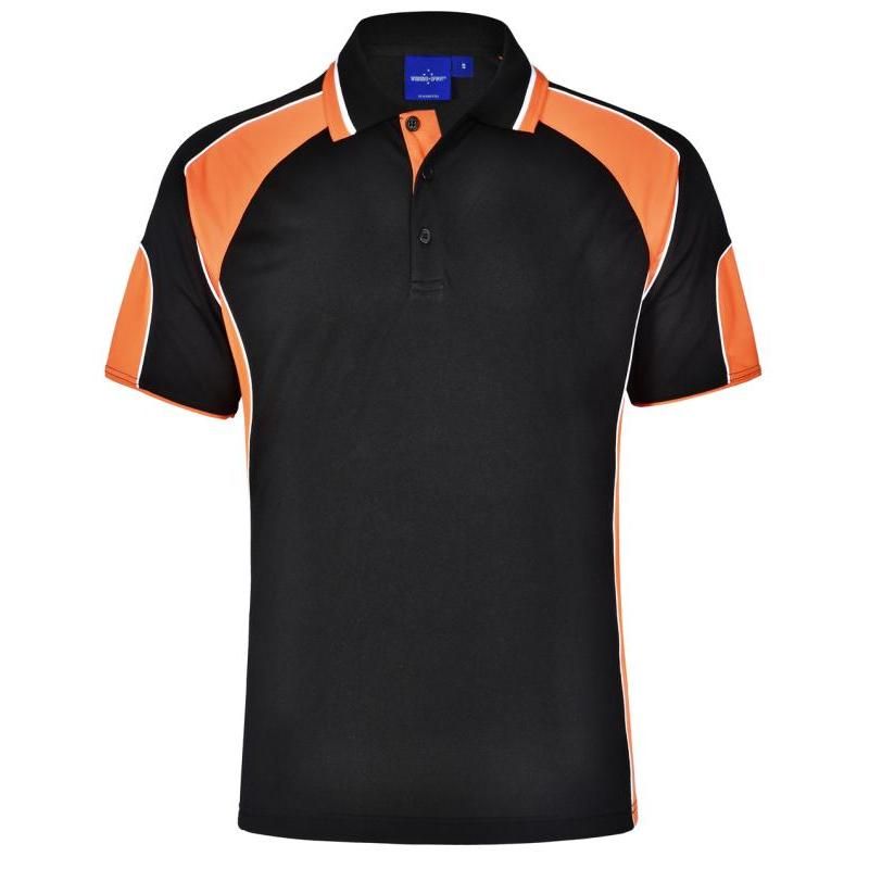 Black / Orange
