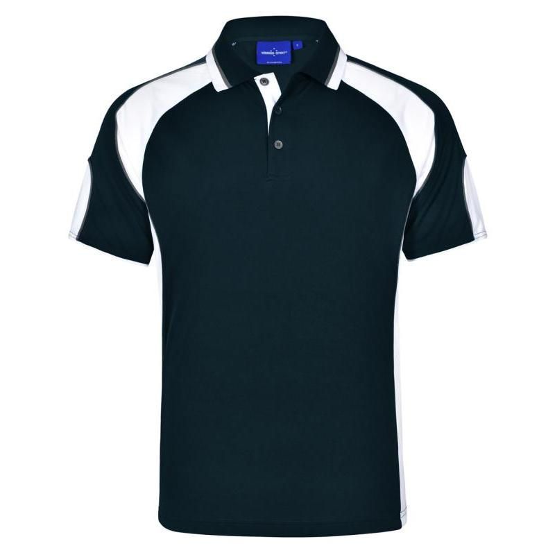 Navy / White