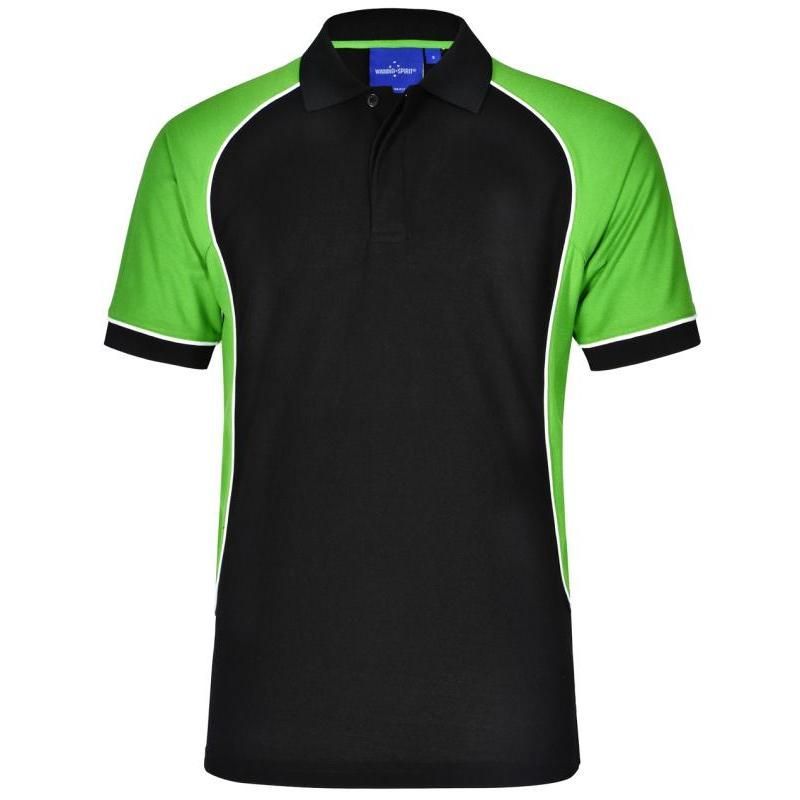Black / White / Green