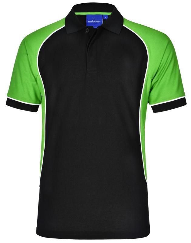 Black / White / Green