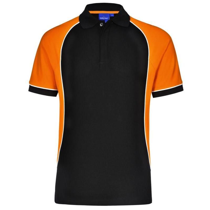 Black / White / Orange