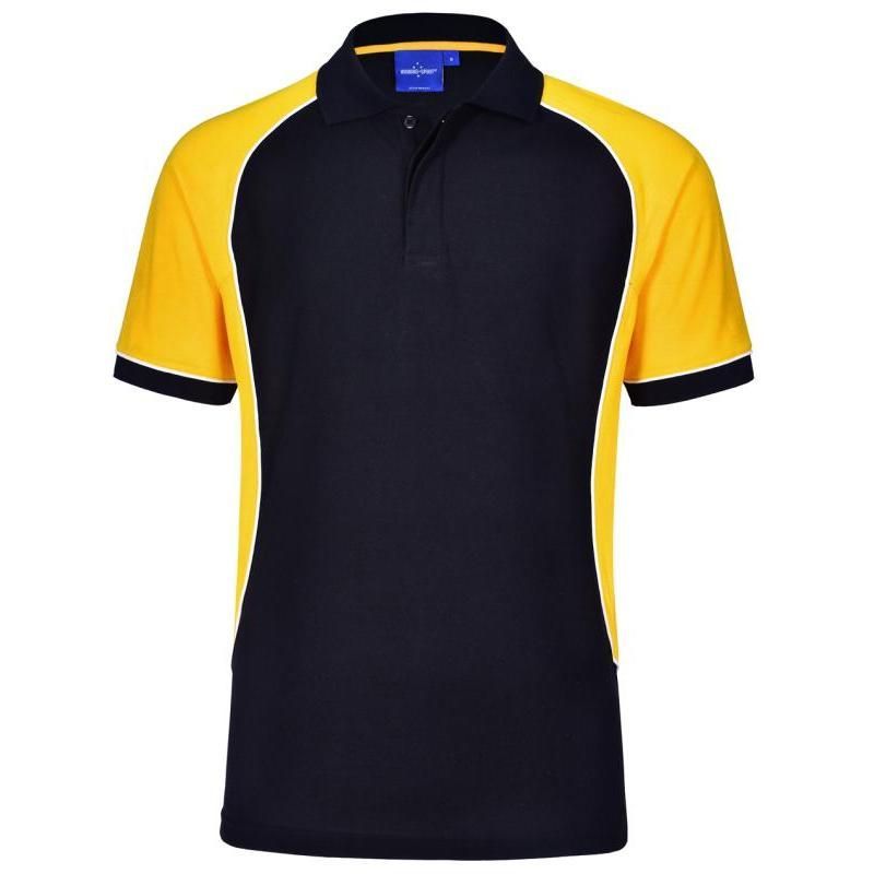 Navy / White / Gold