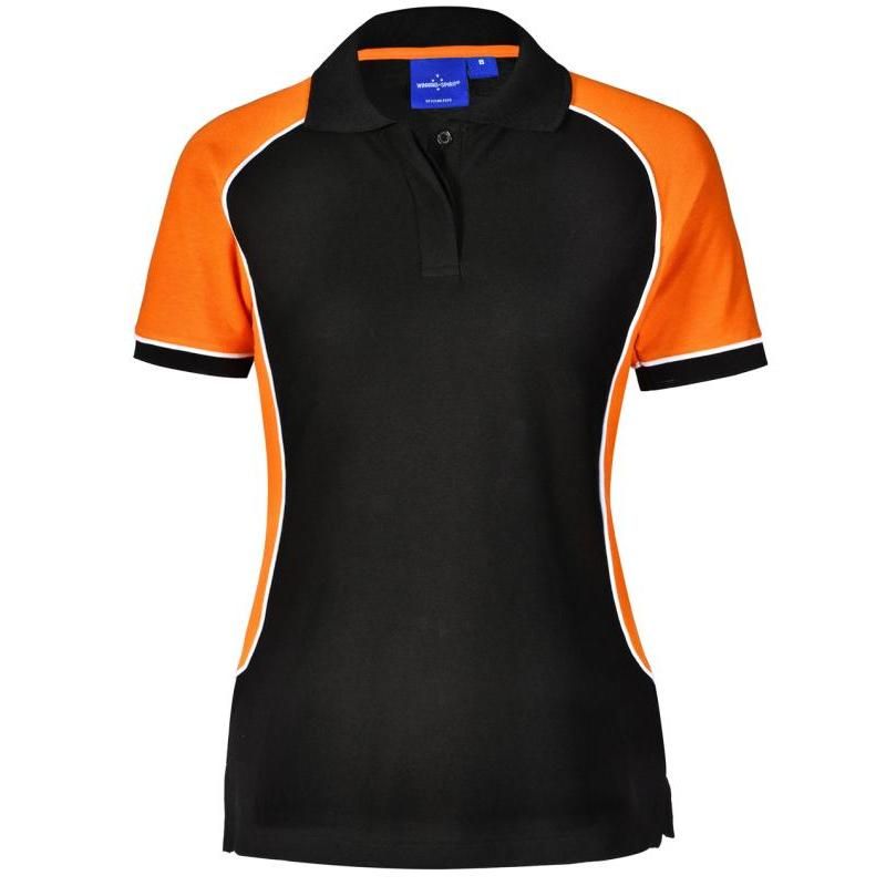 Black / White / Orange