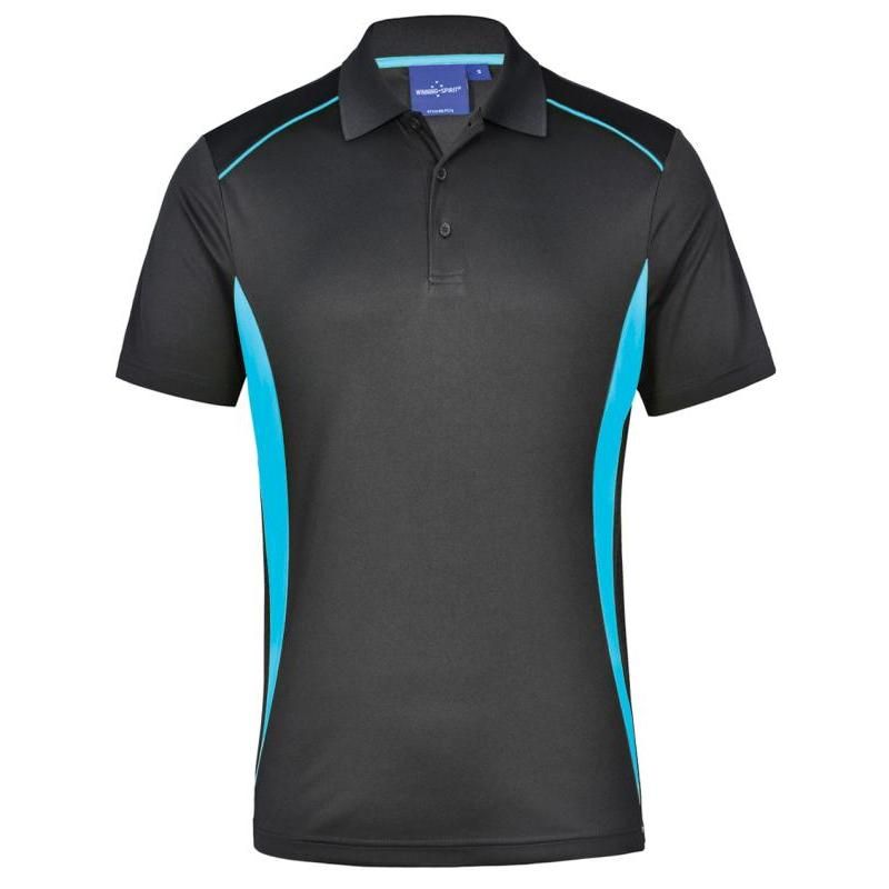 Charcoal / Aqua Blue