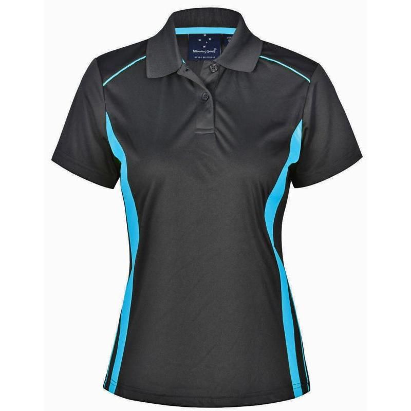 Charcoal / Aqua Blue