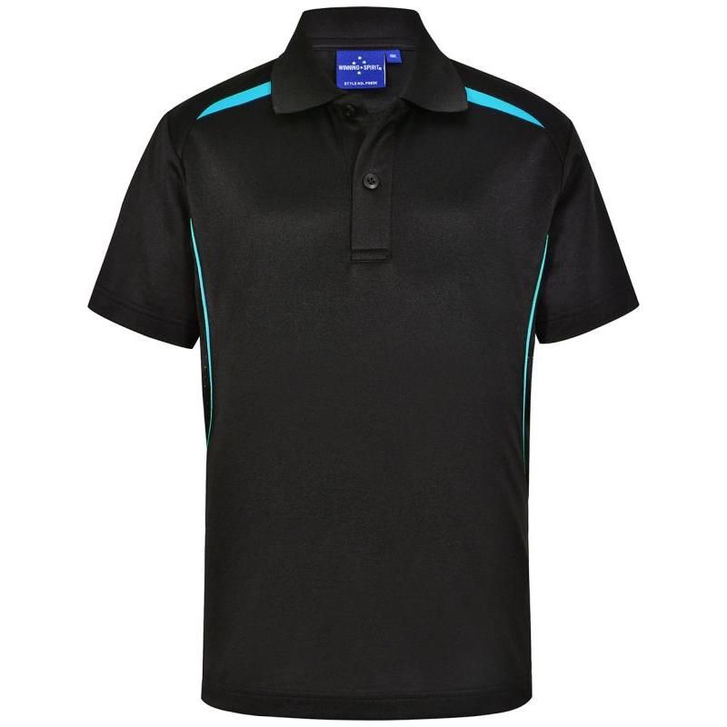Black / Aqua Blue