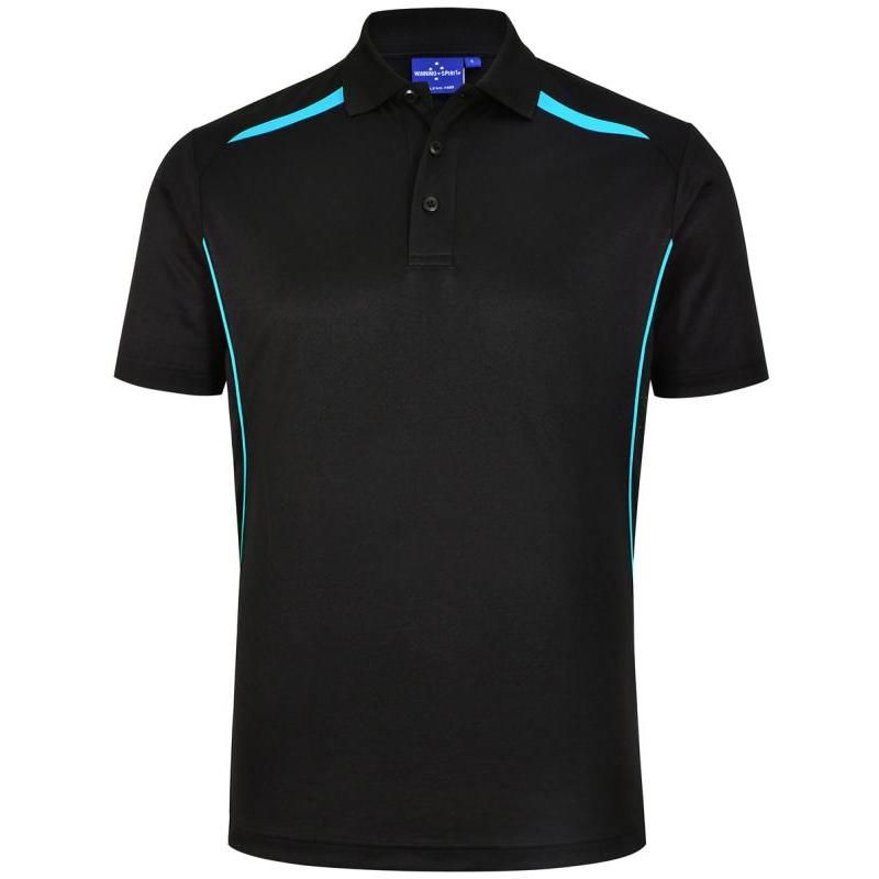 Black / Aqua Blue