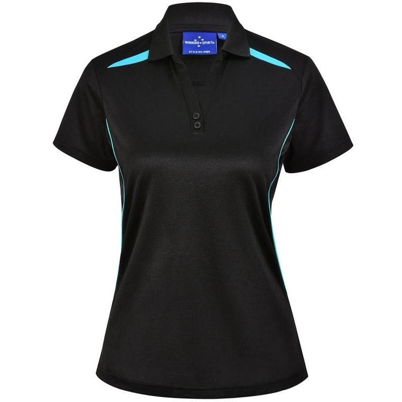 Black / Aqua Blue