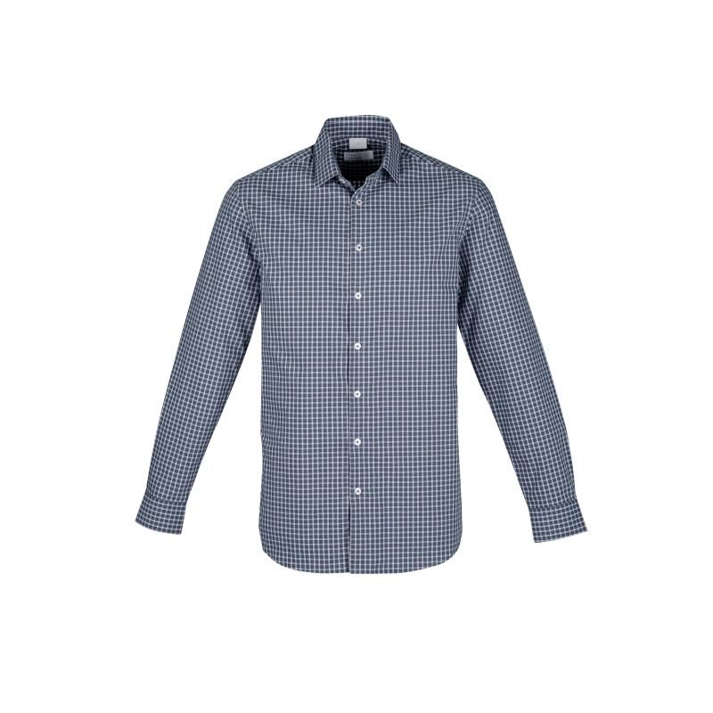 Storm Blue/White Check