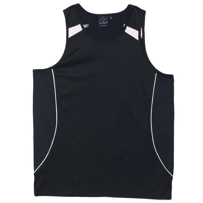 Navy / White