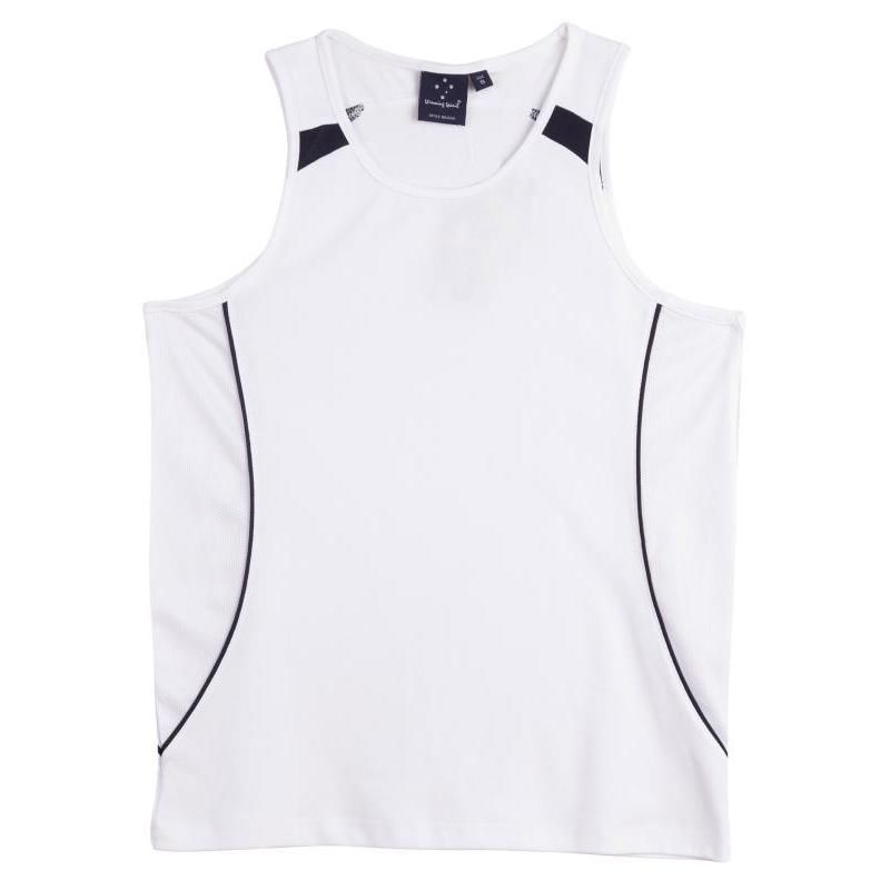 White / Navy