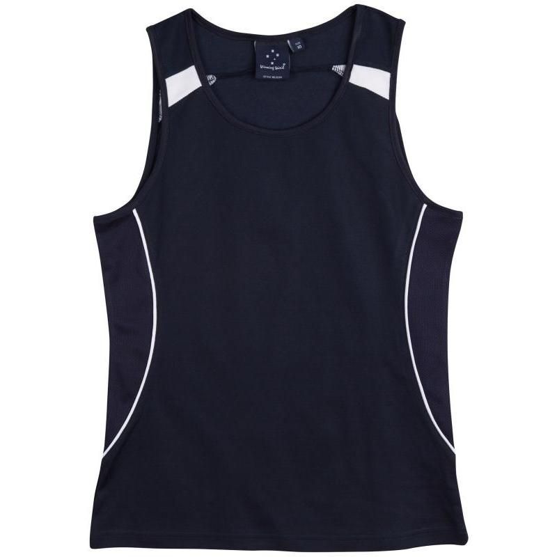 Navy / White