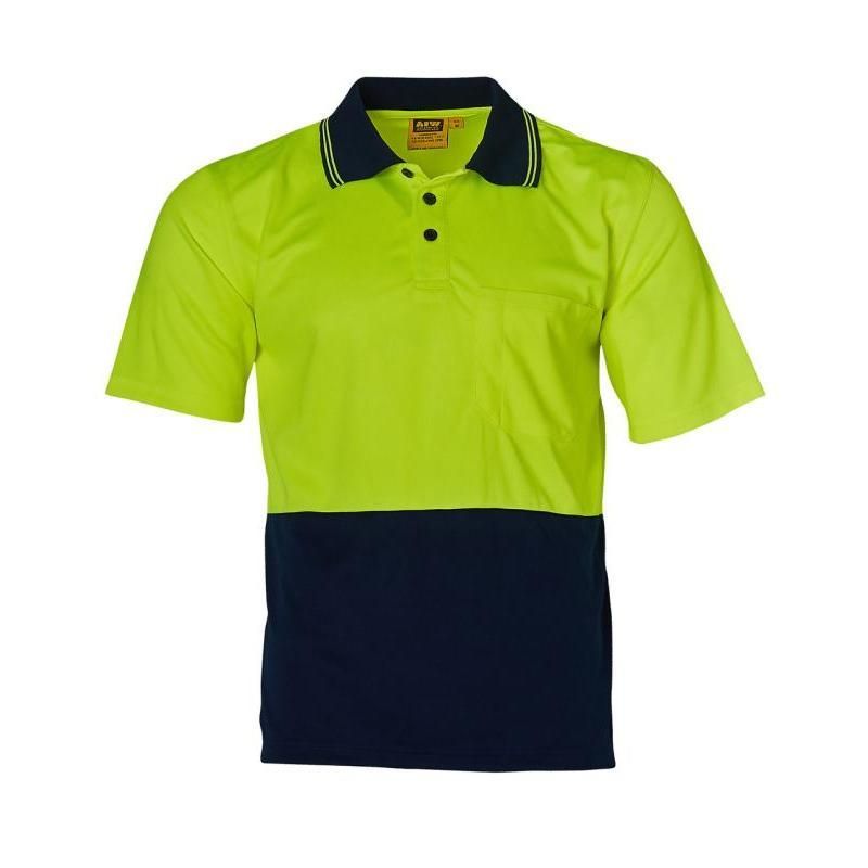 Fluoroyellow / Navy