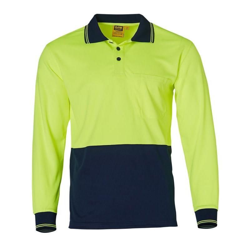 Fluoroyellow / Navy