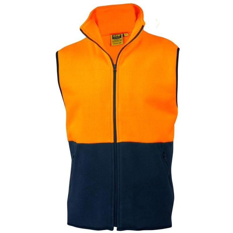 Fluoroorange / Navy