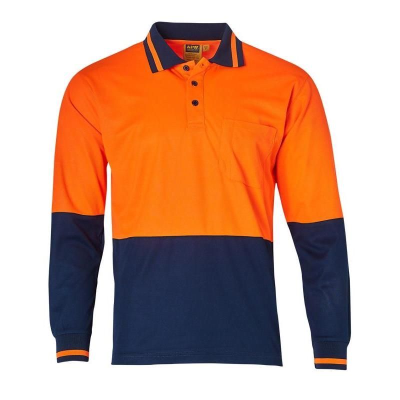Fluoroorange / Navy