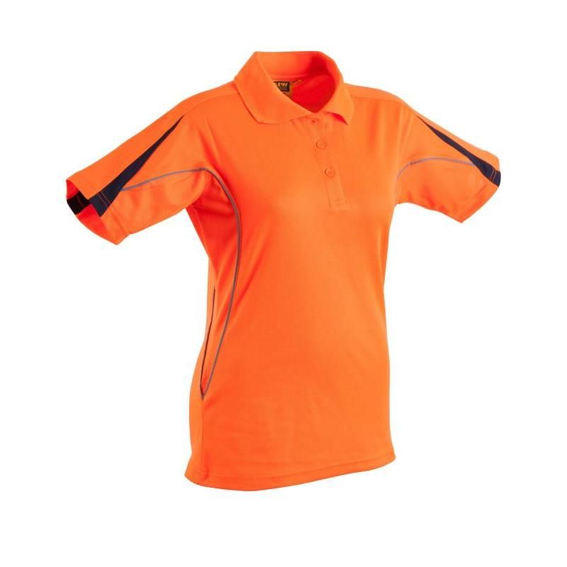 Orange / Navy