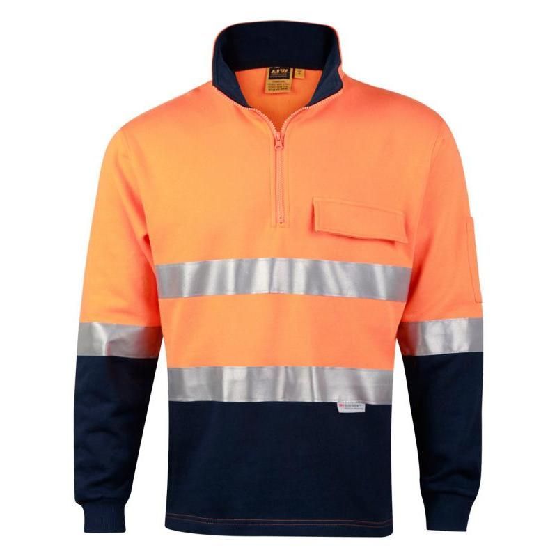 Orange / Navy
