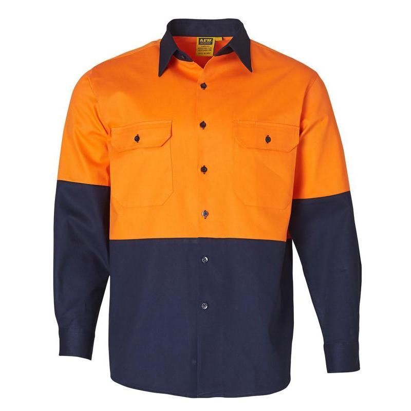 Orange / Navy