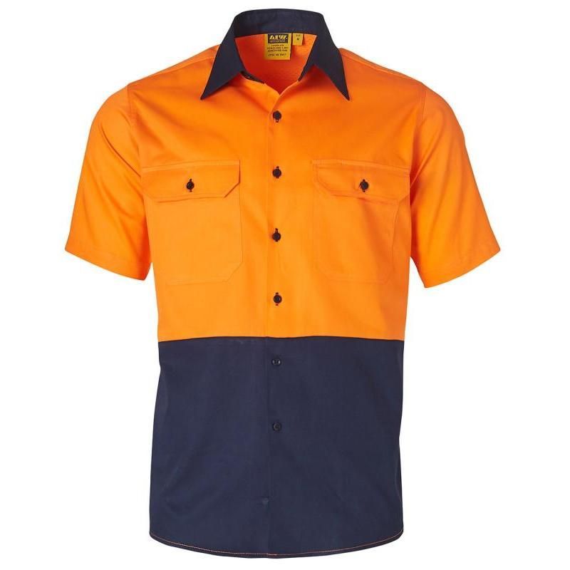 Orange / Navy