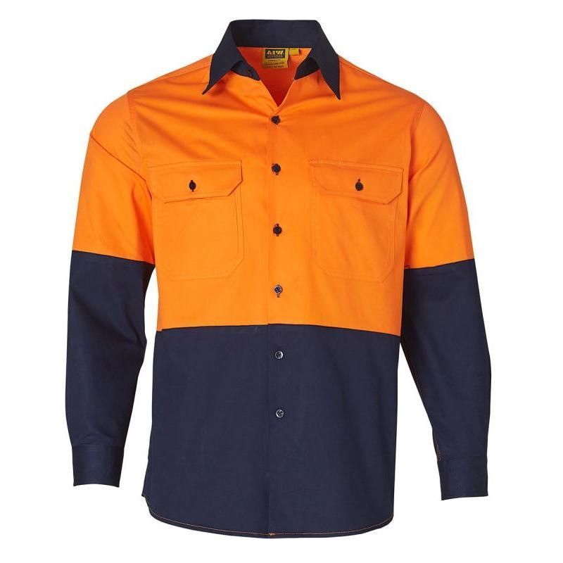 Orange / Navy