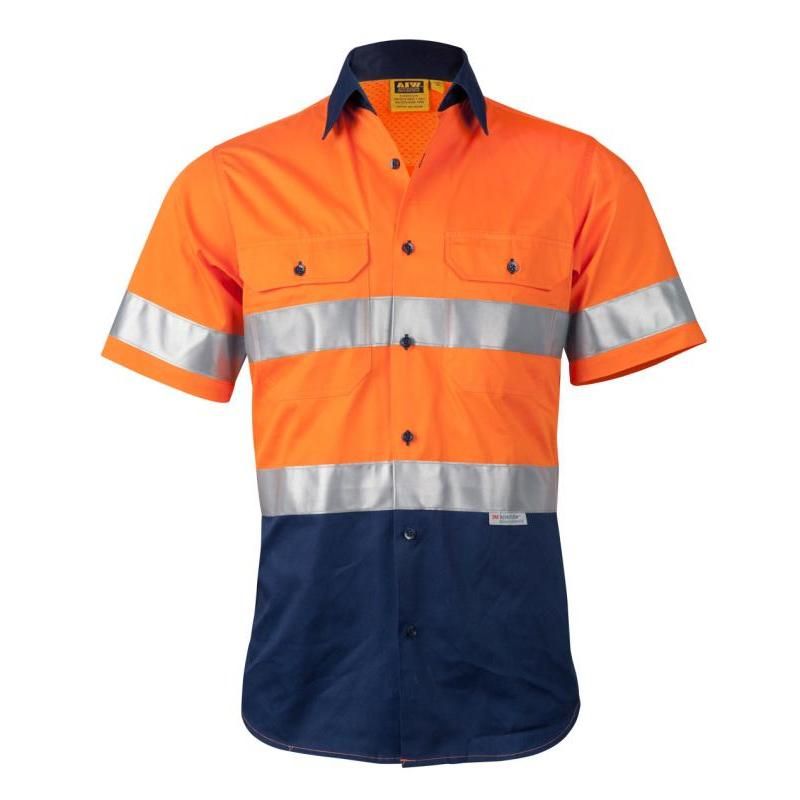 Orange / Navy