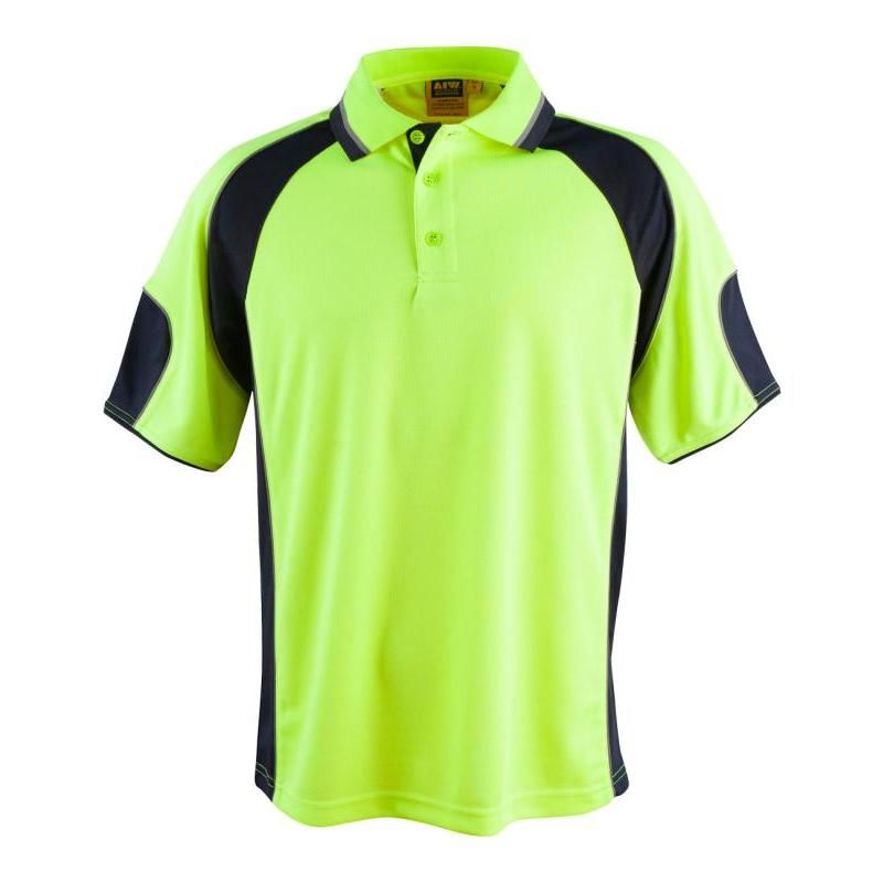 Fluoroyellow / Navy