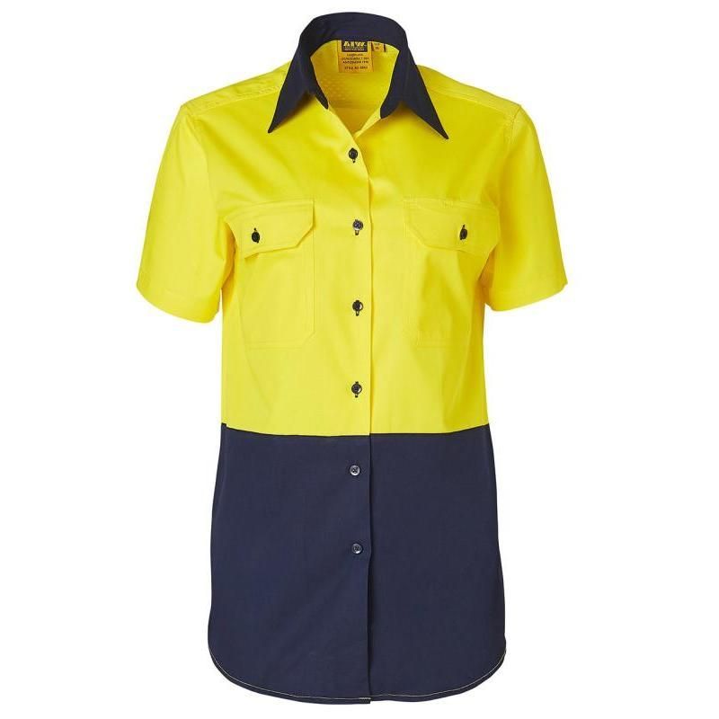 Fluoroyellow / Navy