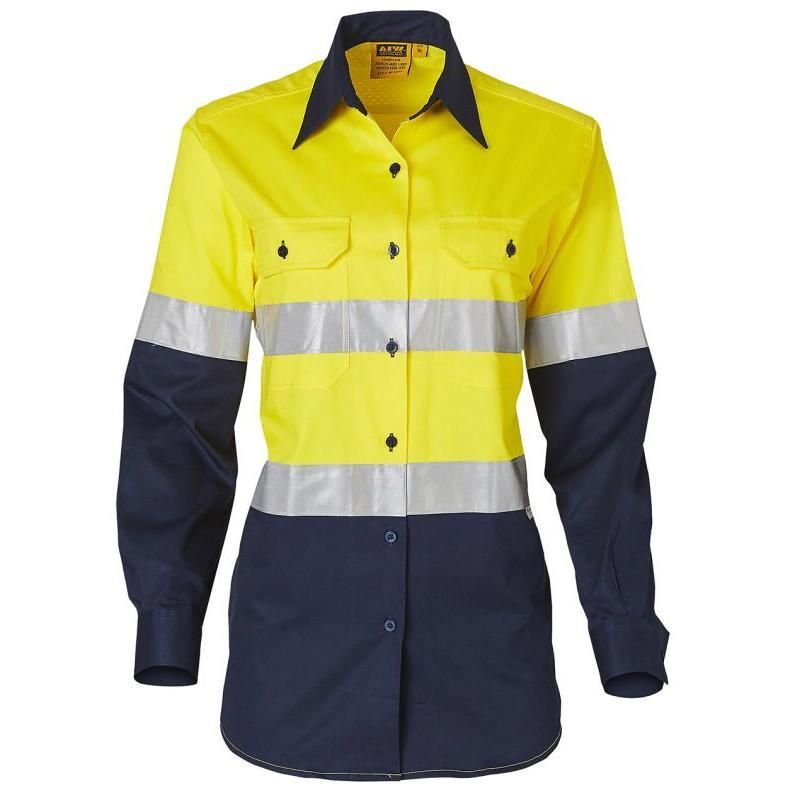 Fluoroyellow / Navy
