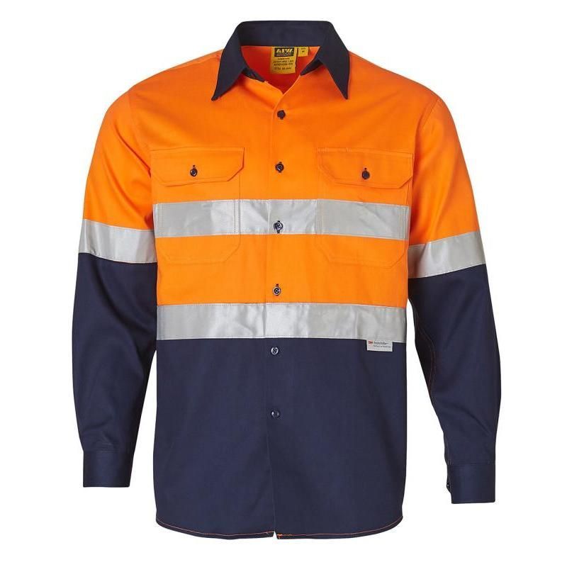 Orange / Navy
