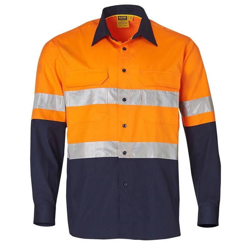 Orange / Navy
