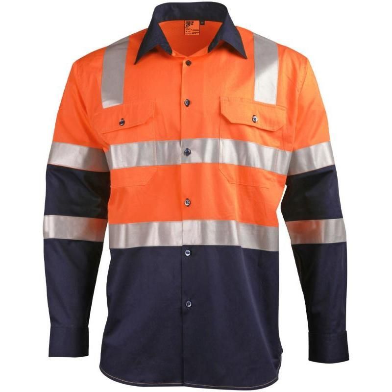 Orange / Navy