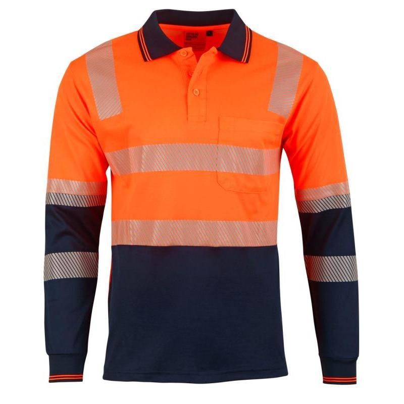 Orange / Navy