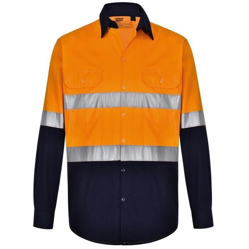 Orange / Navy
