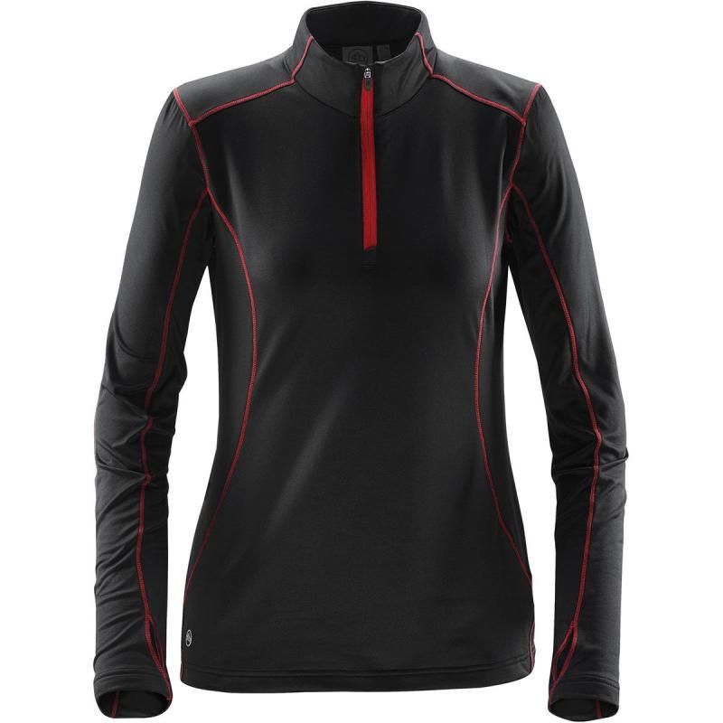 Black/Bright Red