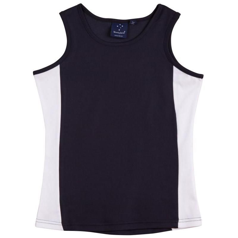 Navy / White