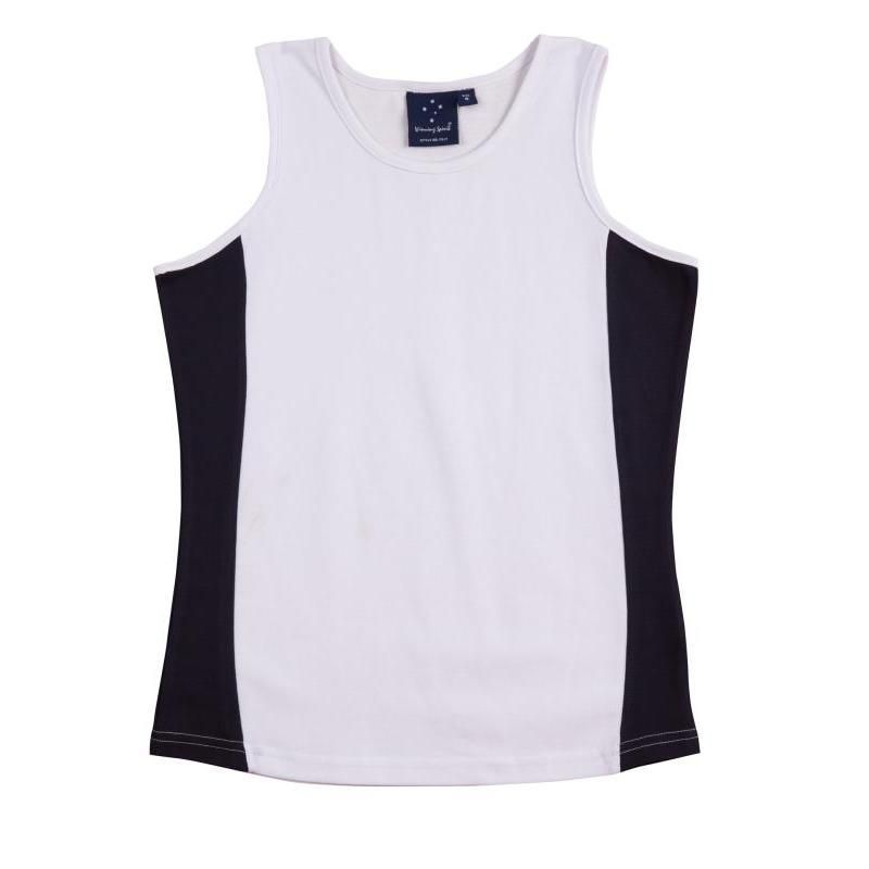 White / Navy
