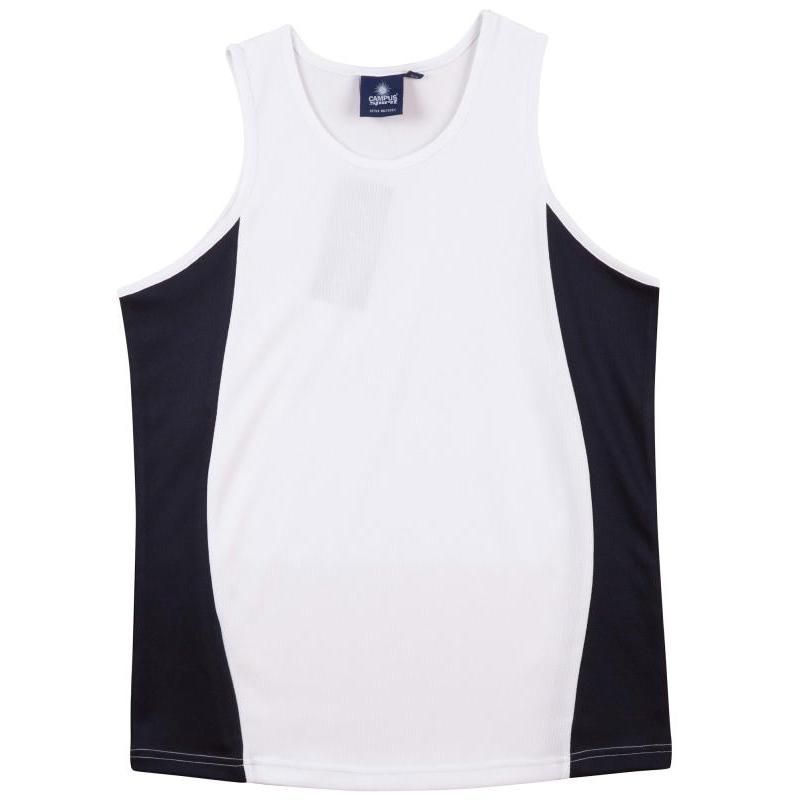 White / Navy