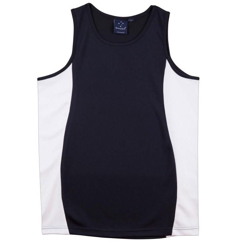Navy / White