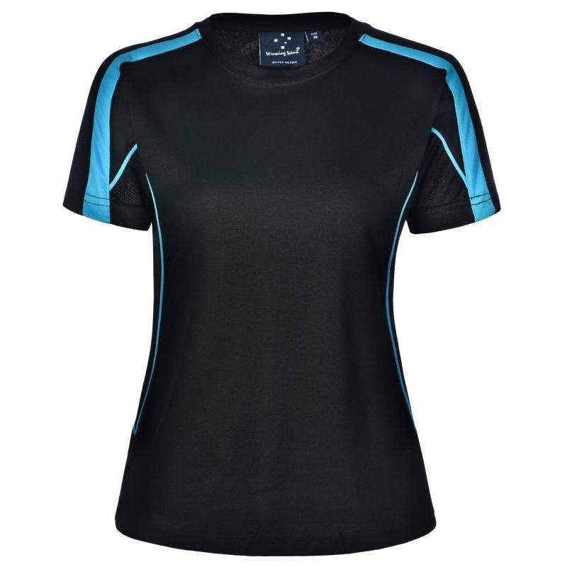 Black / Aqua Blue