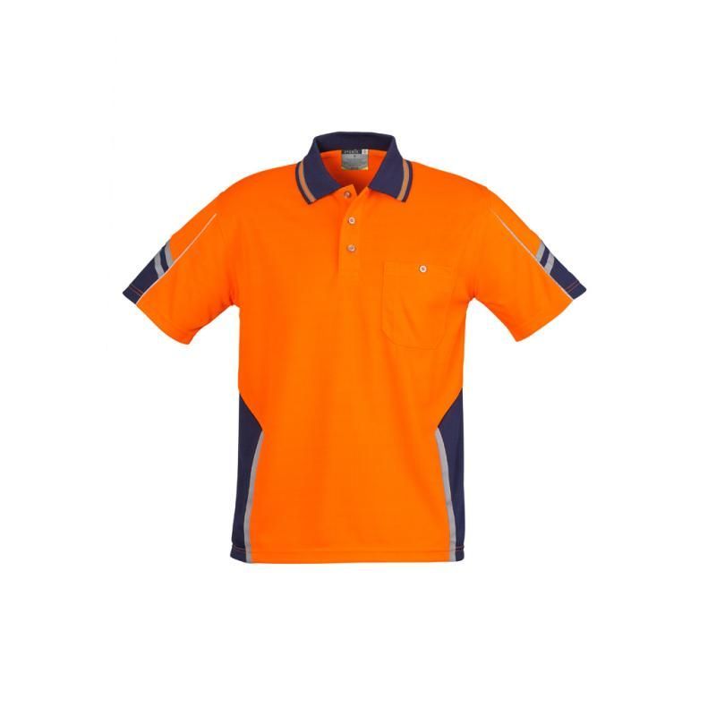 Orange/Navy