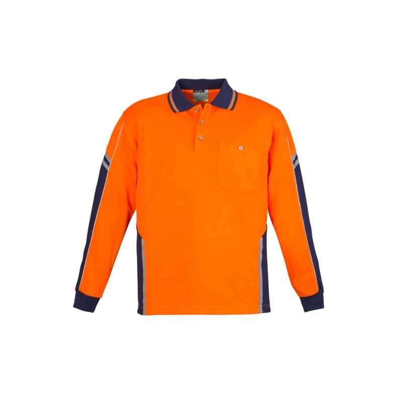 Orange/Navy